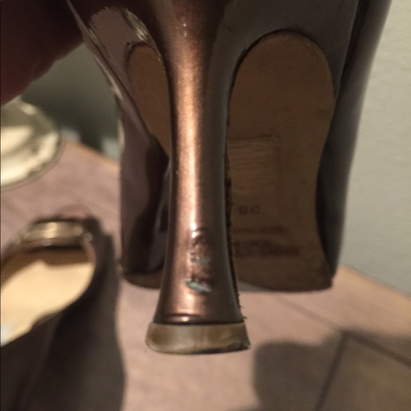 COPY - Jimmy Choo bronze heels - Picture 7 of 8
